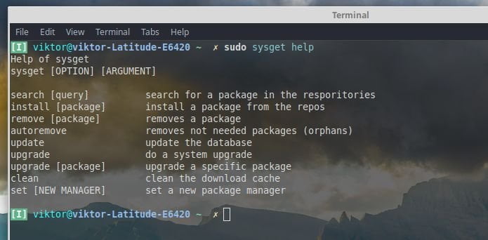 Sysget - Conheça e instale este Frontend de gerenciamento de pacotes