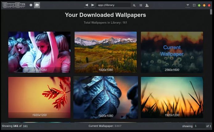 Como instalar o gerenciador de wallpaper Wonderwall no Linux via Snap