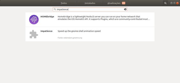 alterar a velocidade das animações no Ubuntu