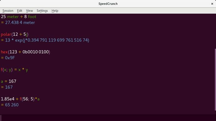 Como instalar a calculadora cientifica SpeedCrunch no Linux via Flatpak