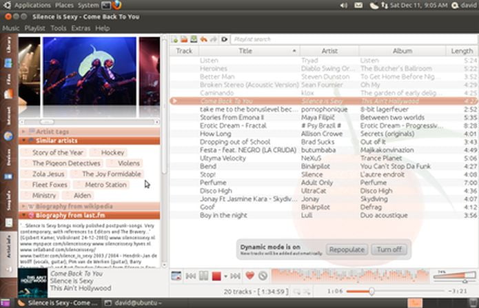 Como instalar o reprodutor Clementine no Linux via Flatpak