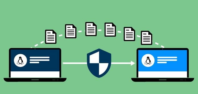 Como transferir arquivos com segurança entre computadores Linux
