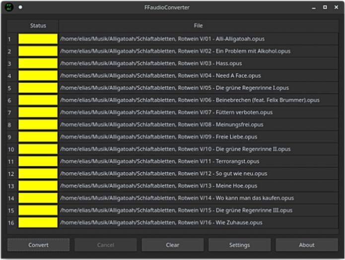 Como instalar o conversor FFaudioConverter no Linux via Flatpak