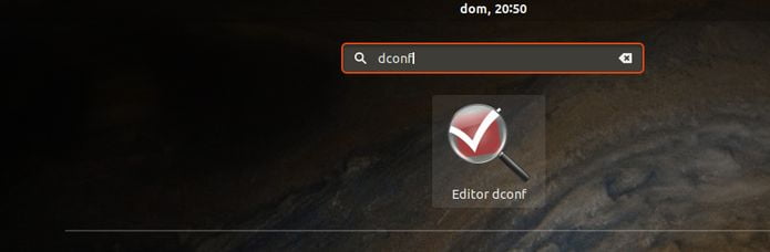dconf editor