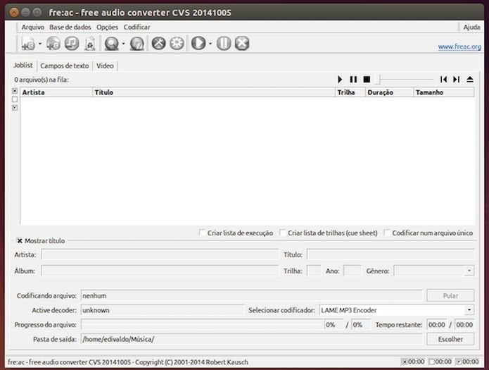 Como instalar o conversor de áudio fre:ac no Linux via Flatpak