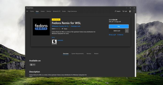 Fedora Remix for WSL já está disponível para download no Windows 10