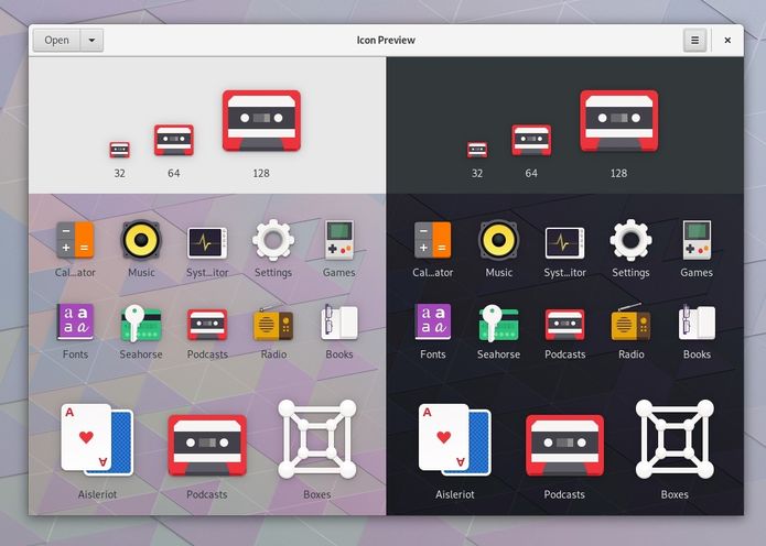 GNOME 3.32 terá um novo e radical estilo de ícone