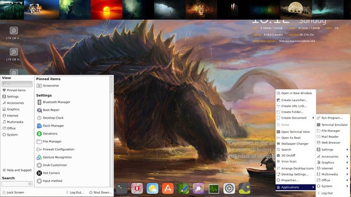 MakuluLinux 2019.01.25 lançado - Confira as novidades e baixe