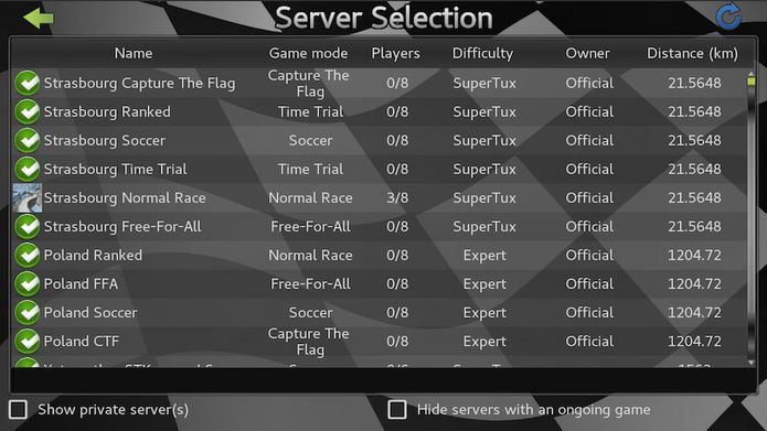 O multiplayer on-line do SuperTuxKart está pronto para teste!