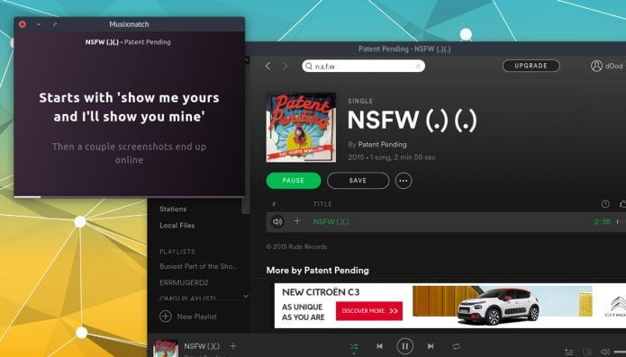 Como instalar o cliente MusixMatch no Linux via Snap