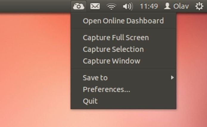 Como instalar o compartilhador de tela de app ScreenCloud no Linux via Snap
