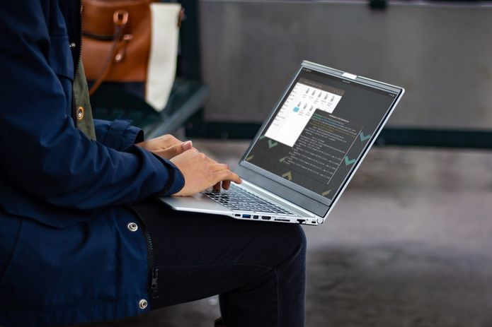 notebook com Linux 1