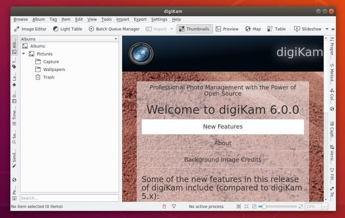 DigiKam 6 lançado com suporte para gerenciamento de arquivos de vídeo