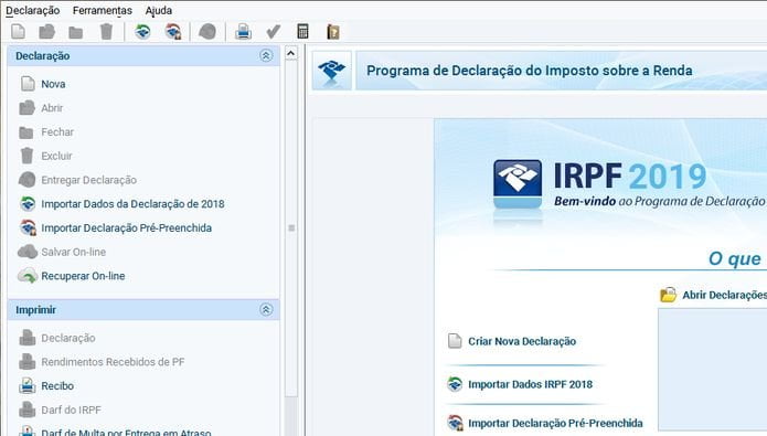 Como instalar o programa IRPF 2019 no Linux via arquivo BIN