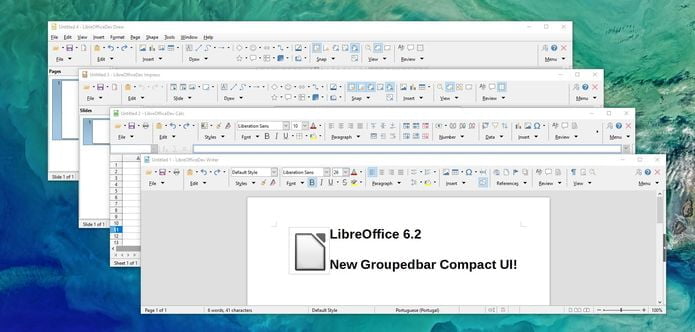 LibreOffice 6.2 lançado oficialmente com muitas melhorias