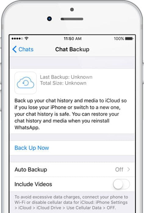 Como restaurar o backup do WhatsApp no iPhone e dispositivos Android