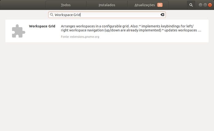 Como ter espaços de trabalho em grade no Ubuntu 18.04