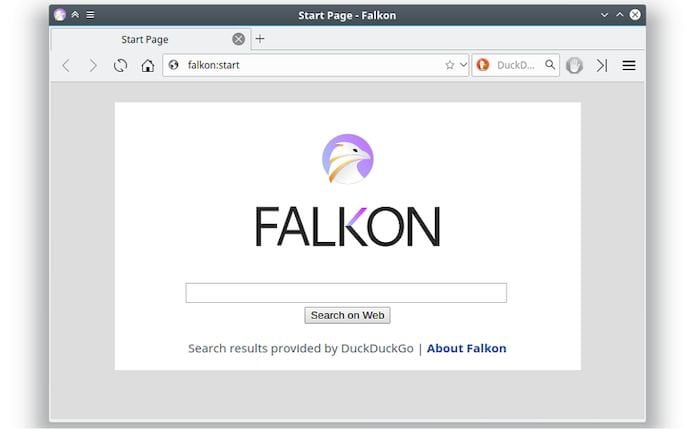 Falkon 3.1.0 lançado com suporte para escrever complementos com QML
