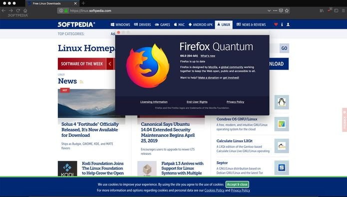 Firefox 66 lançado com compatibilidade para o GNOME Desktop