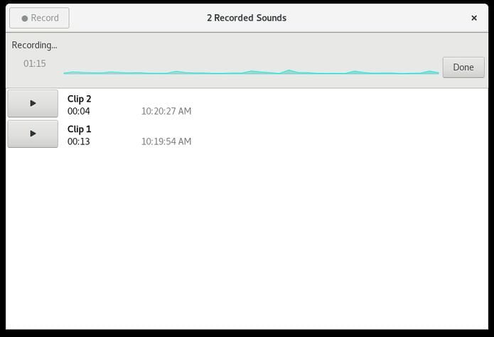 Como instalar o gravador de som Sound Recorder no Linux via Flatpak