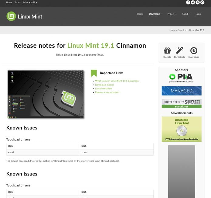 Revelado o novo logotipo do Linux Mint com atualizações adicionais