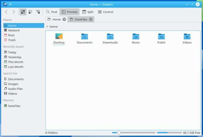 Como instalar o gerenciador de arquivos Dolphin no Linux via Flatpak
