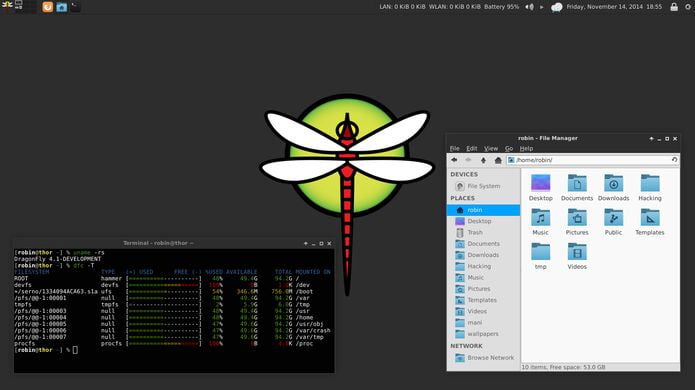 DragonFly BSD 5.4.2 lançado - Confira as novidades e baixe