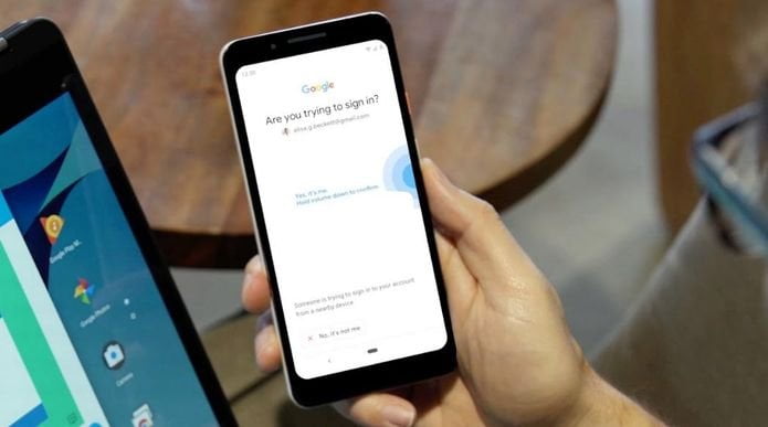 Google Now permite que telefones Android sejam usados ​​como chaves de segurança