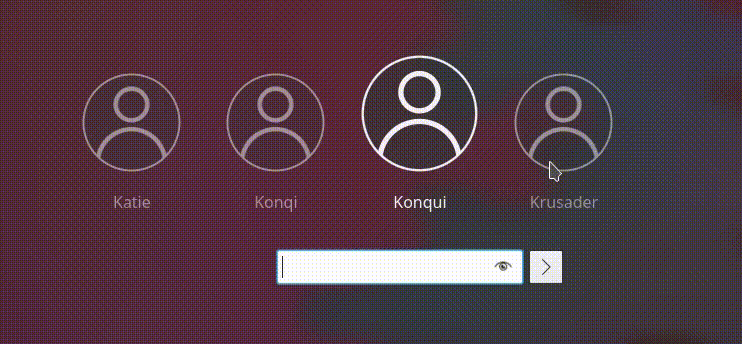 KDE Plasma 5.16 terá melhorias nas telas de login, logout e bloqueio