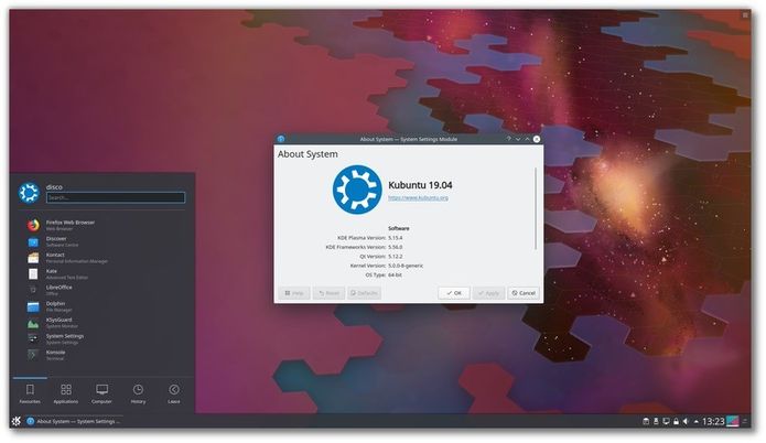 Kubuntu 19.04 lançado - Confira as novidades e baixe