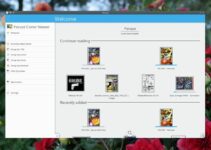 Como instalar o leitor de quadrinhos Peruse no Linux via appimage
