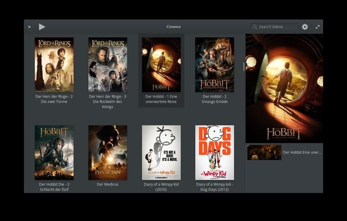 Como instalar o reprodutor de vídeos Cinema no Linux via Flatpak