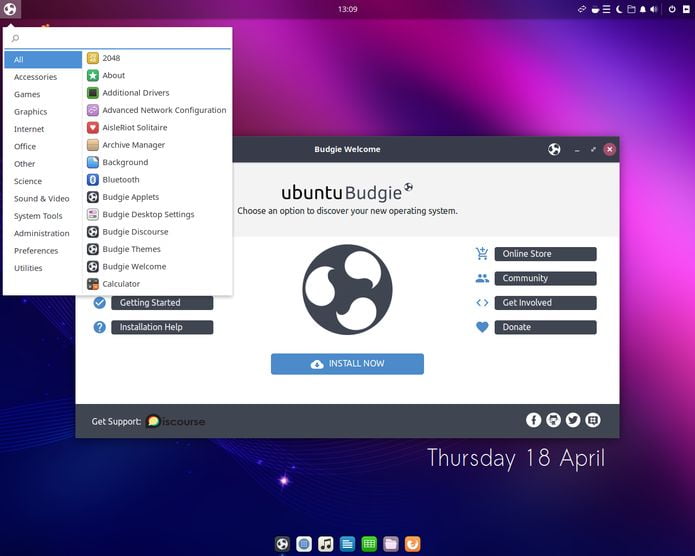 Ubuntu Budgie 19.04 lançado - Confira as novidades e baixe