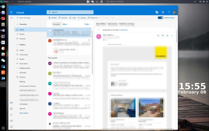 Como instalar o cliente Outlook Prospect Mail no Linux via Snap