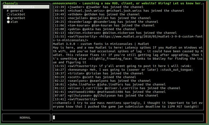 Como instalar o cliente Slack slack-term no Linux via Snap
