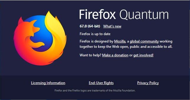 Firefox 67 lançado com bloqueio a Cryptominer e melhor desempenho