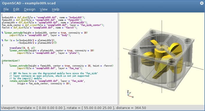 Como instalar o gerador de objetos 3D OpenSCAD no Linux via AppImage