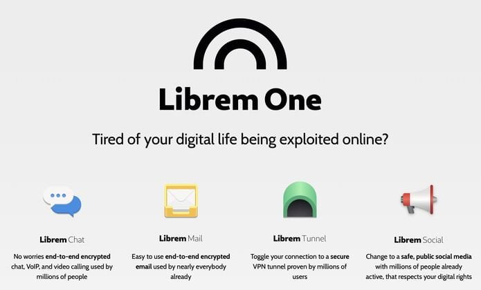 Purism anunciou o Librem One uma suite com foco em privacidade