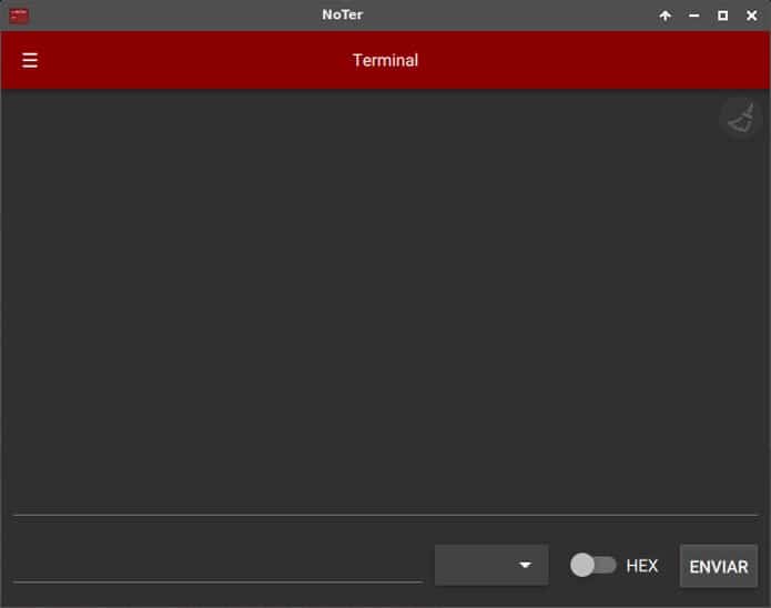 Como instalar o terminal de porta serial NoTer no Linux via appimage