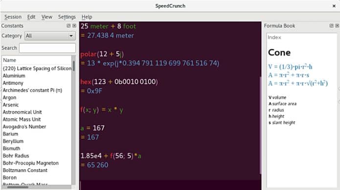 Como instalar a calculadora cientifica SpeedCrunch no Linux via Flatpak