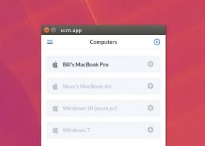 Como instalar o app de desktop remoto Scrn no Linux via Snap