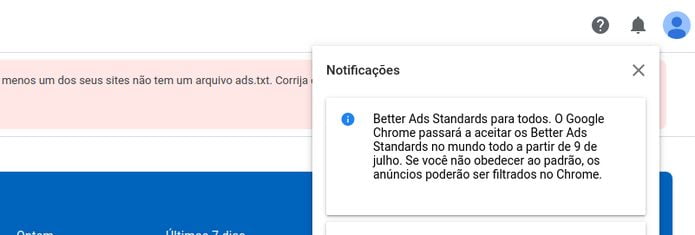 AdSense alerta que o Chrome irá bloquear anúncios abusivos a partir de 9 de julho
