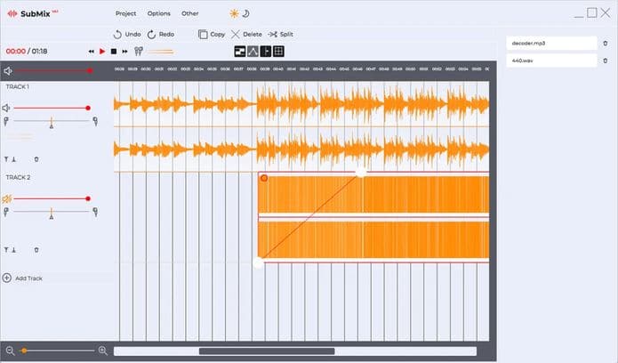 Como instalar o editor de áudio SubMix no Linux via Snap