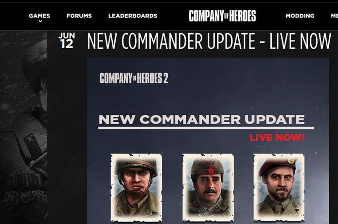 Feral trouxe o Company of Heroes 2 Commander Update para o Linux