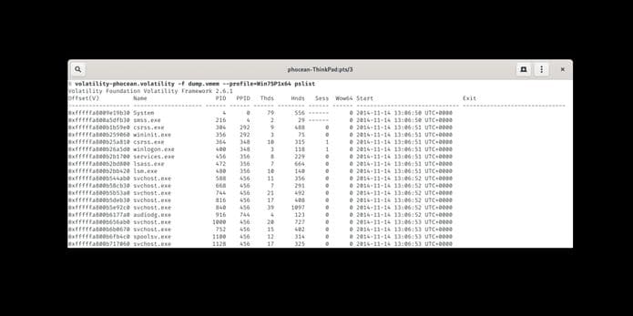 Como instalar o framework Volatility no Linux via Snap