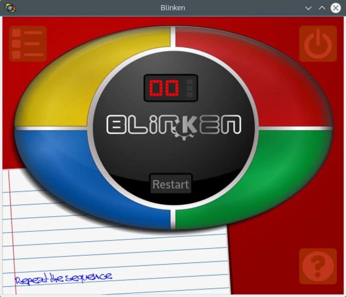 Como instalar o jogo de melhoria da memória Blinken no Linux via Snap