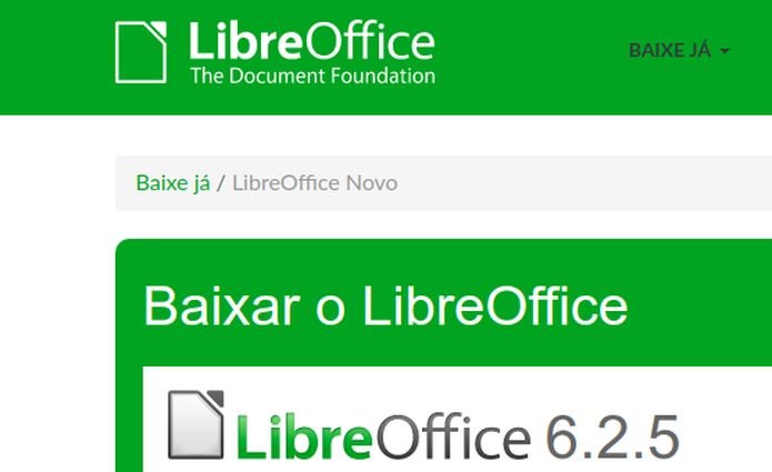 LibreOffice 6.2.5 lançado com mais de 115 correções de bugs