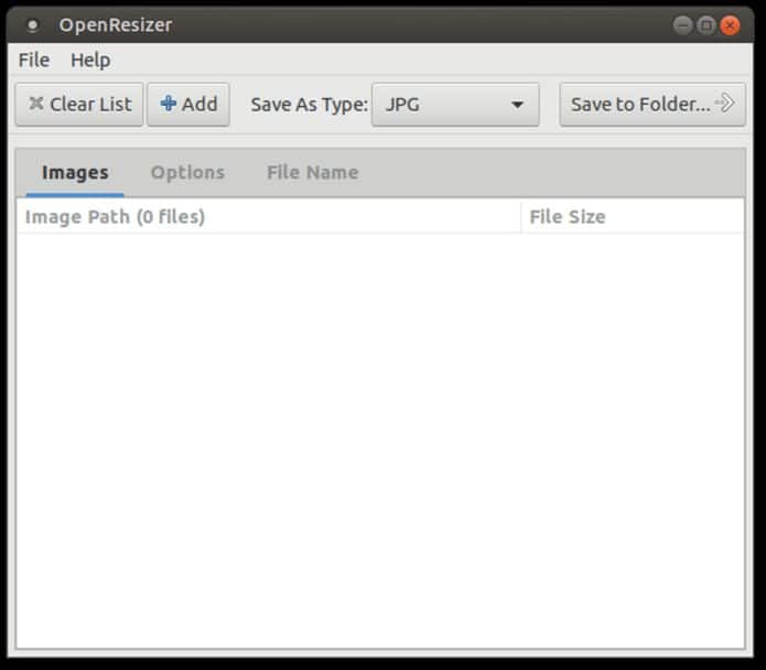 Como instalar o redimensionador OpenResizer no Linux via Snap