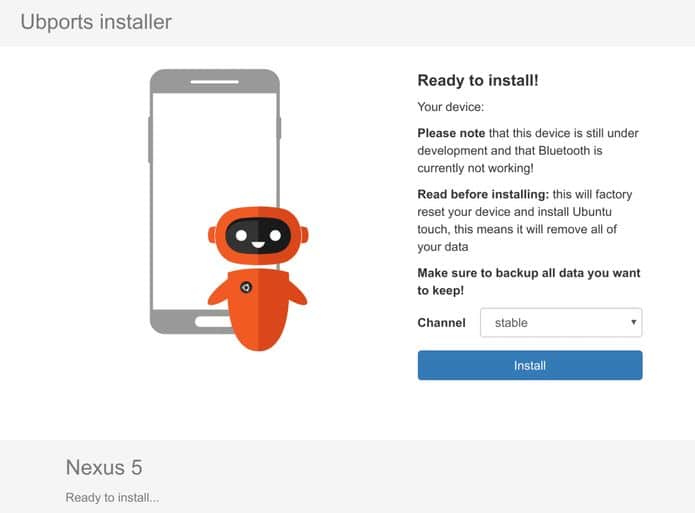 Como instalar o UBports Installer no Linux via Snap