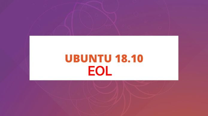Ubuntu 18.10 chegará ao fim da vida no dia 18 de julho de 2019